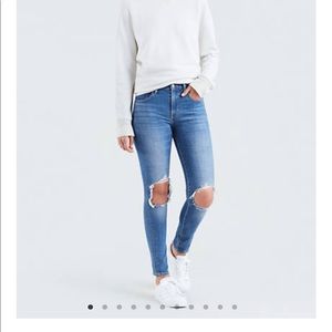 Levi’s 721 High Rise Ripped Skinny Women's Jeans